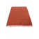 Chindi Uni Solid Colour Hand Crafted Hand Braided Orange Area Rug