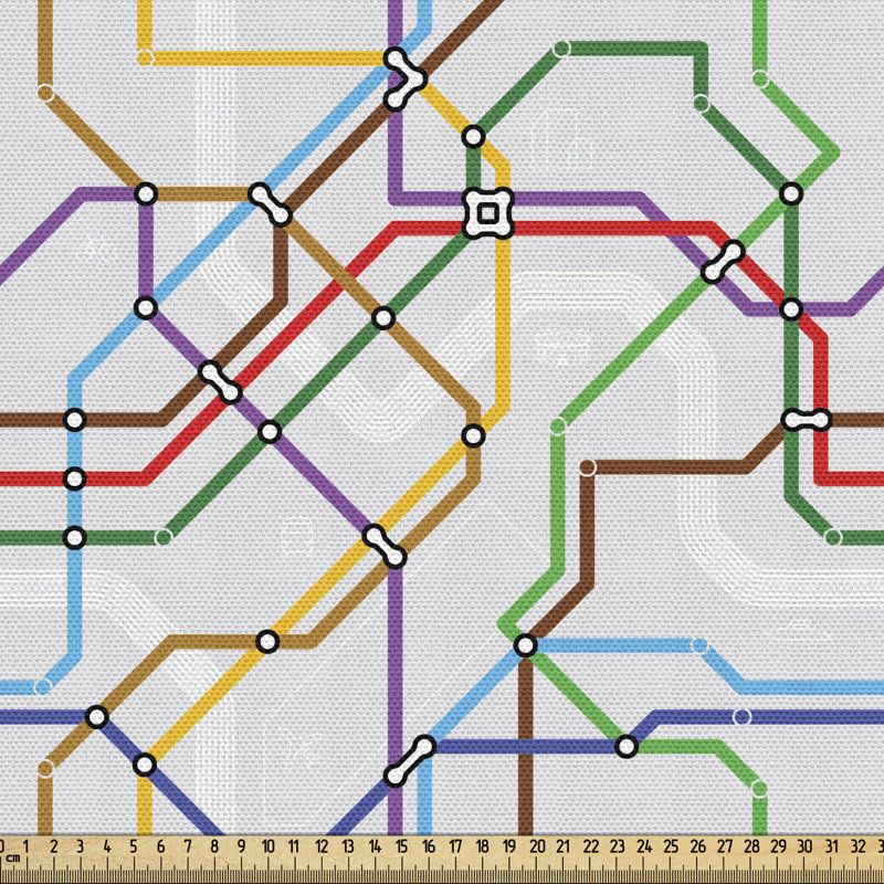 multicolore, l 36 po x L 58 po