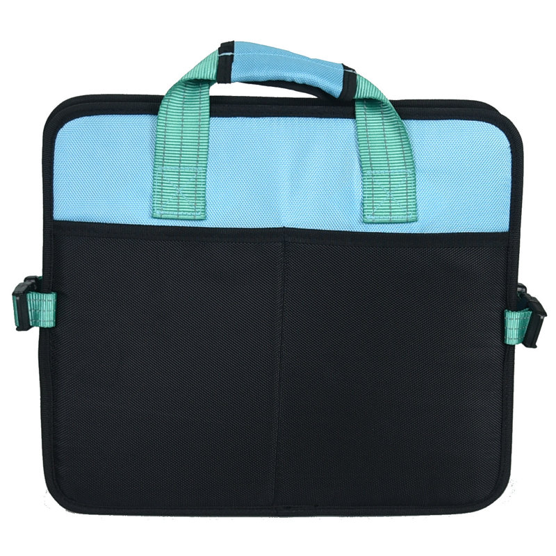 Lit pliant de voyage pour chien et chien Pet Travel, Bleu, Petit (l 17,7 po x P 23,6 po x H 12,6 po)