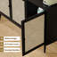 Buffet avec 3 portes en rotin et armoire de rangement moderne-1469359108