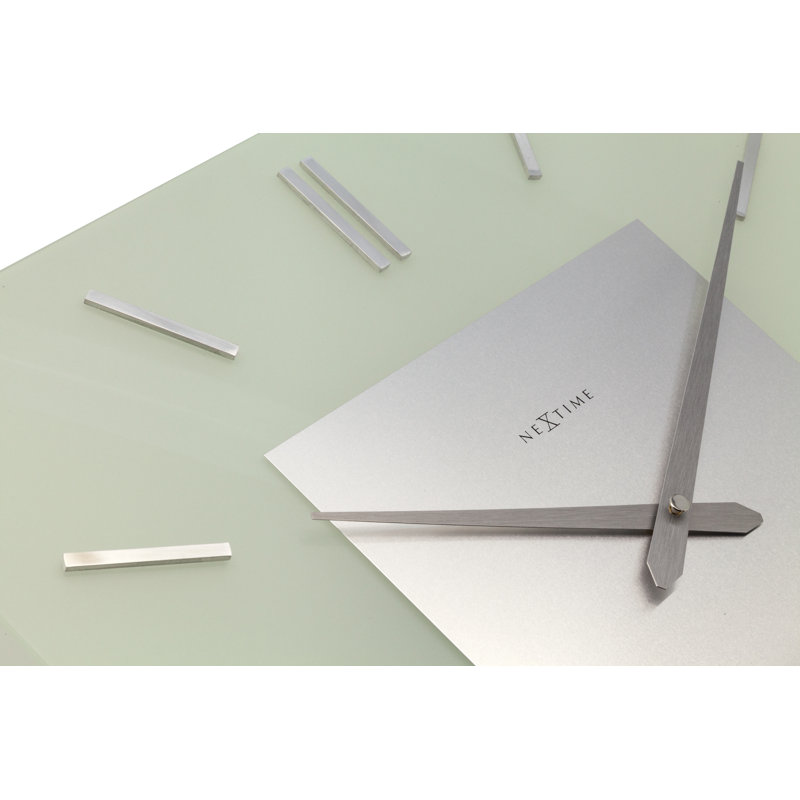Stripe Pendulum Square Wall Clock