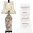 Hand-Painted Cherry Blossom Porcelain Table Lamp With Square Bell Shade And UL-Approved Wiring