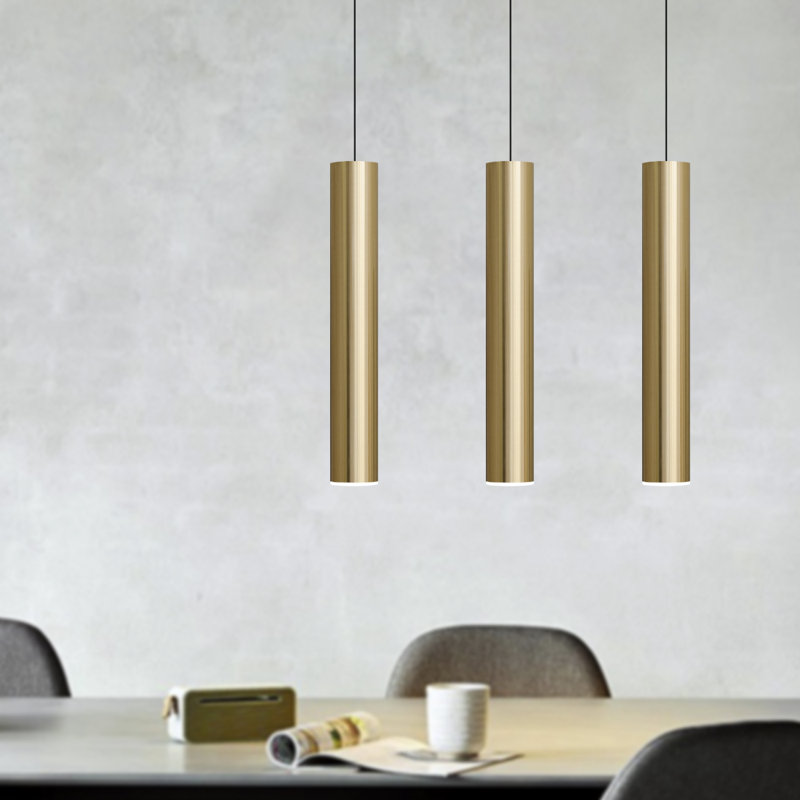 Chambery 3 - Light Kitchen Island Pendant, Brass