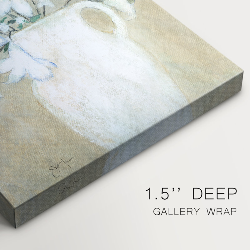 Delicate Bouquet I -Gallery Wrapped Cavas, 12" H x 8" W