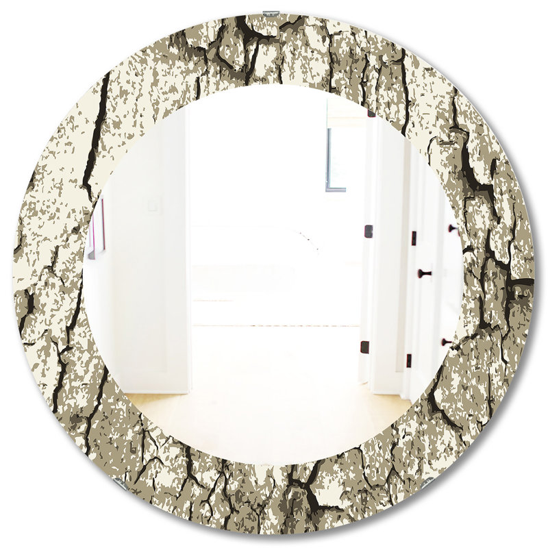 Miroir mural Vintage, H 31,5 po x l po