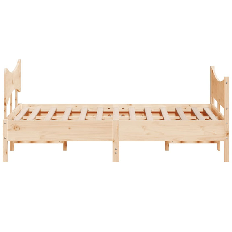 Dostalikova Solid Wood Bed, UK Double - 135 x 190 cm