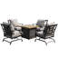Amaurion 4-Person Outdoor Seating Group with Cushions-1300308512
