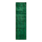 Overyed One-of-a-Kind Runner 2'8" X 9'8" Hand Knotted Area Rug