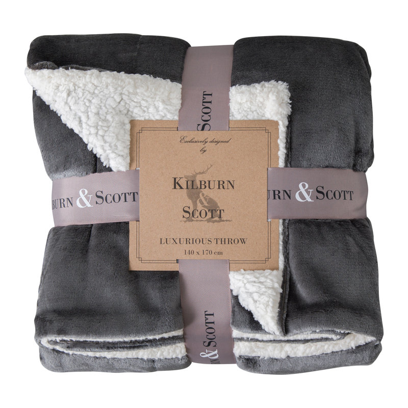 Throw Blanket, Grey