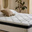 Très grand matelas hybride en mousse viscoélastique gélifiée de 12 po avec support de ressorts ensachés-643206193-643206194