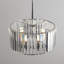 Luminaire suspendu cylindrique à 4 lumières