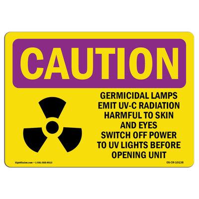 Caution Radiation Sign