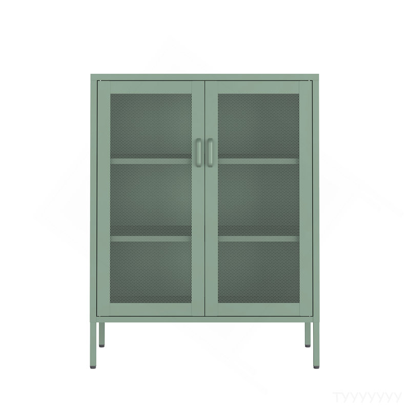 Accent Cabinet In Sage Green, Sage Green