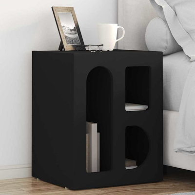 40cm W Manufactured Wood Bedside Table