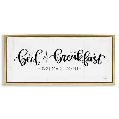 Art mural sur toile Bed & Breakfast