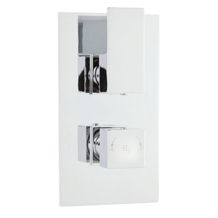 Art Double Concealed Thermostatic Shower Valve