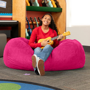 Jaxx Jr. Bean Bags Microfiber / Microsuede Bean Bag Chair & Lounger