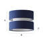 Blended Fabric Drum Pendant Shade-1589333947-1589333946
