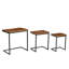 Ensemble de 3 tables gigognes Modern Modern