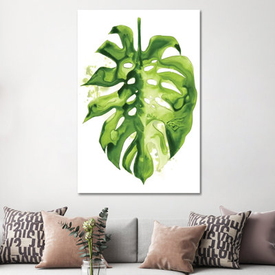 Monstera II by Grace Popp - Wrapped Canvas Print