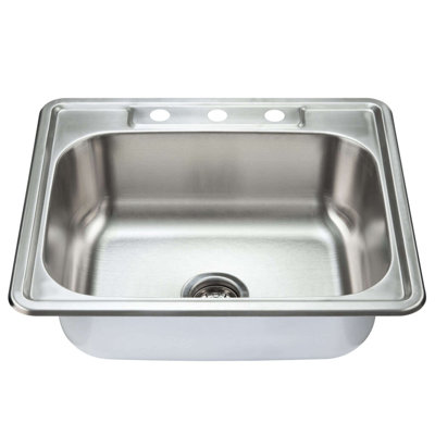 Fine Fixtures Drop-In Stainless Steel Kitchen Sink