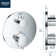 GROHE Grohtherm Dual-Function 2-Handle Shower Thermostatic Valve Trim Kit