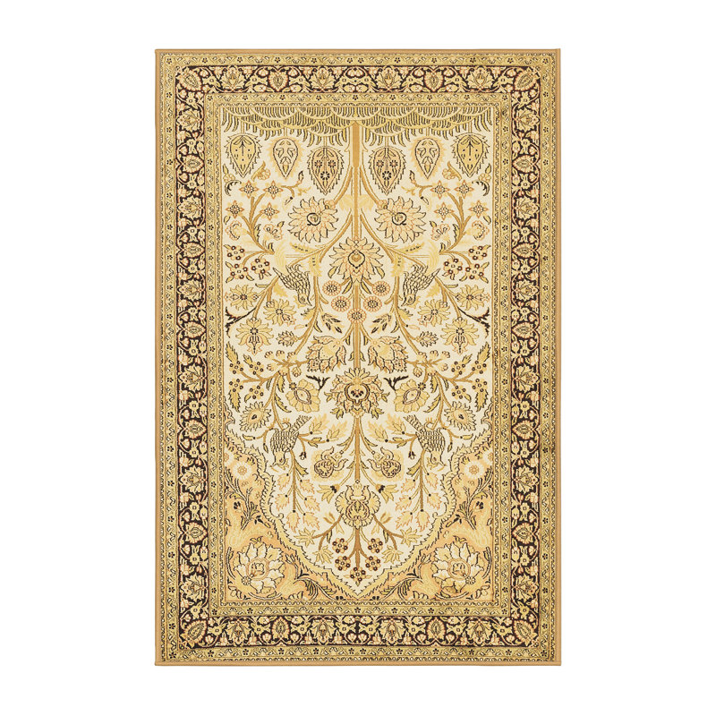 Lyria Washable Oriental Indoor Rug, Rectangle 5' x 7'
