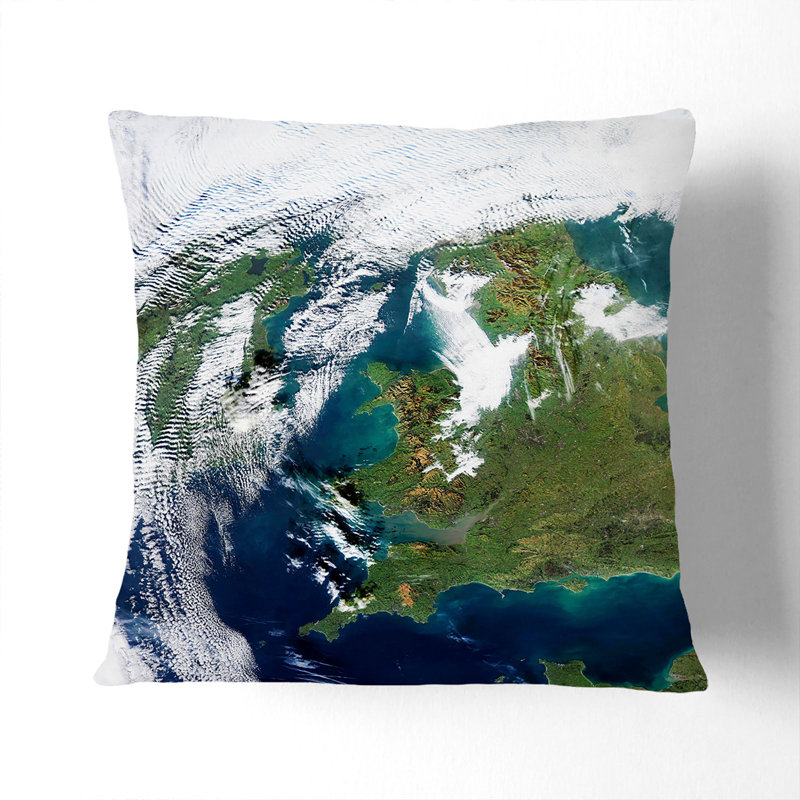 Square Throw Cushion, 55cm H x 55cm W x 20cm D