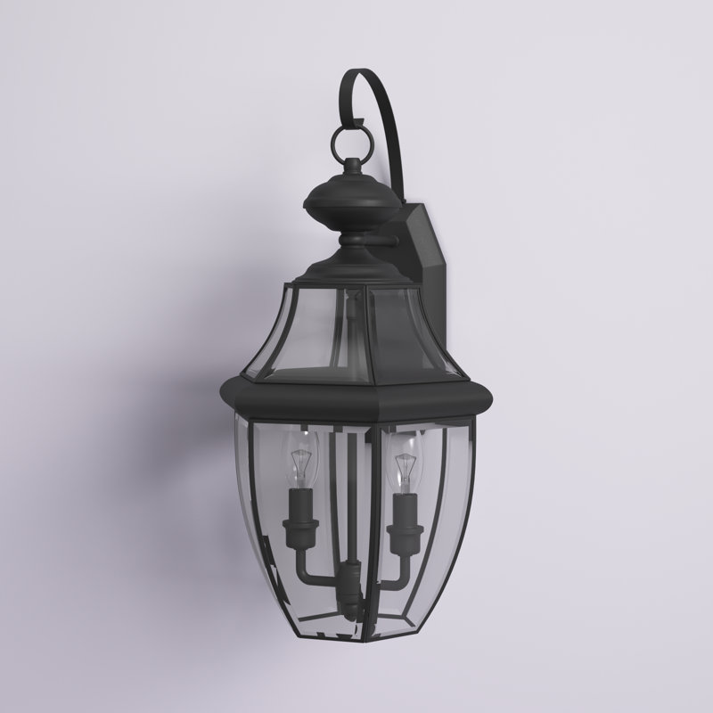 Alexavier Wall Light, Black, 20.25" H x 10.5" W x 10" D
