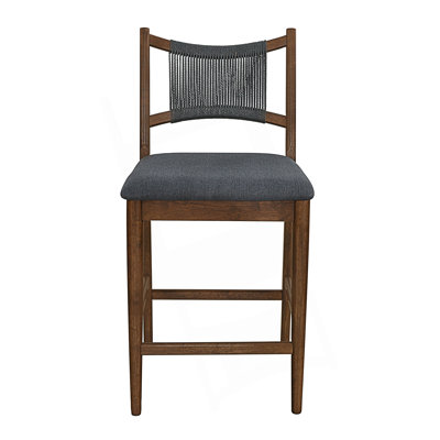 Ensemble de 2 tabourets de comptoir rembourrés