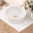 Modern Ceramic Circular/Round Vessel Bathroom Sink