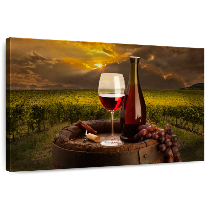 Yarlin Napa Valley - vin rouge, H 32 po x l 48 po
