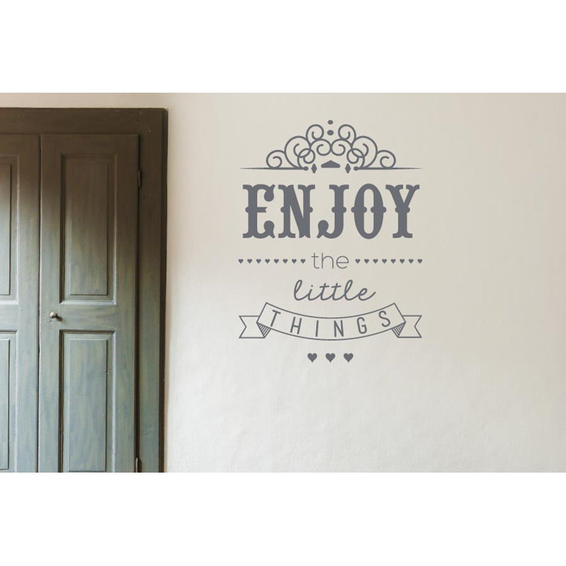 Wall Decal, Grey, Large