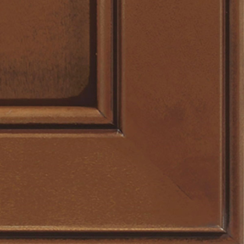 Dwelling Full Access Finish Chip, Sienna w/ Mocha Glaze, Cherry