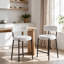 Tabouret 34,25 "H 34,25" avec dossier courbé-2031333987