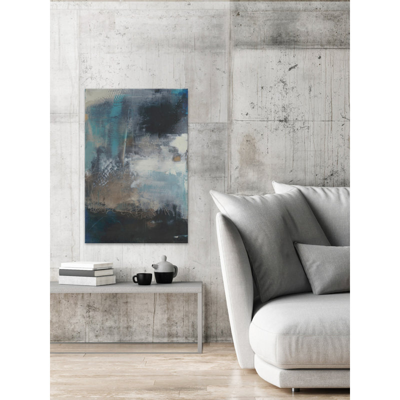 Umbra I - Wrapped Canvas Painting, 91cm H x 61cm W x 3.81cm D