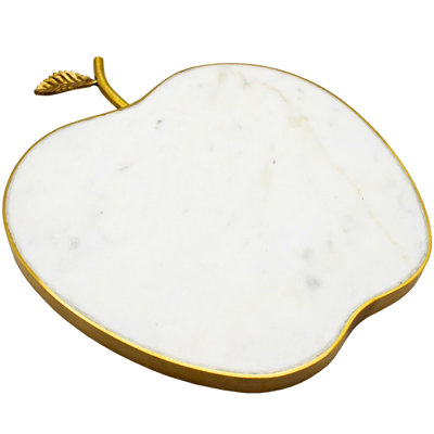 Pink Marble Apple Cheese Board