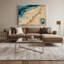Art mural sur toile beige-63538550