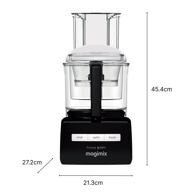 Magimix 5200XL Food Processor, Black