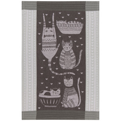 Serviette de thé purr party
