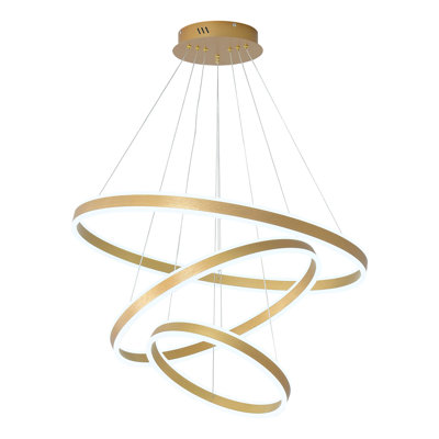 Lustre à 3 lumières à DEL Marve