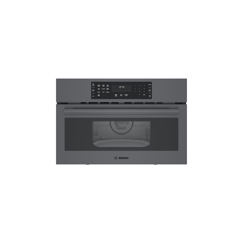 800 Series 30" Convection Electric Single Wall Oven, Black Stainless Steel