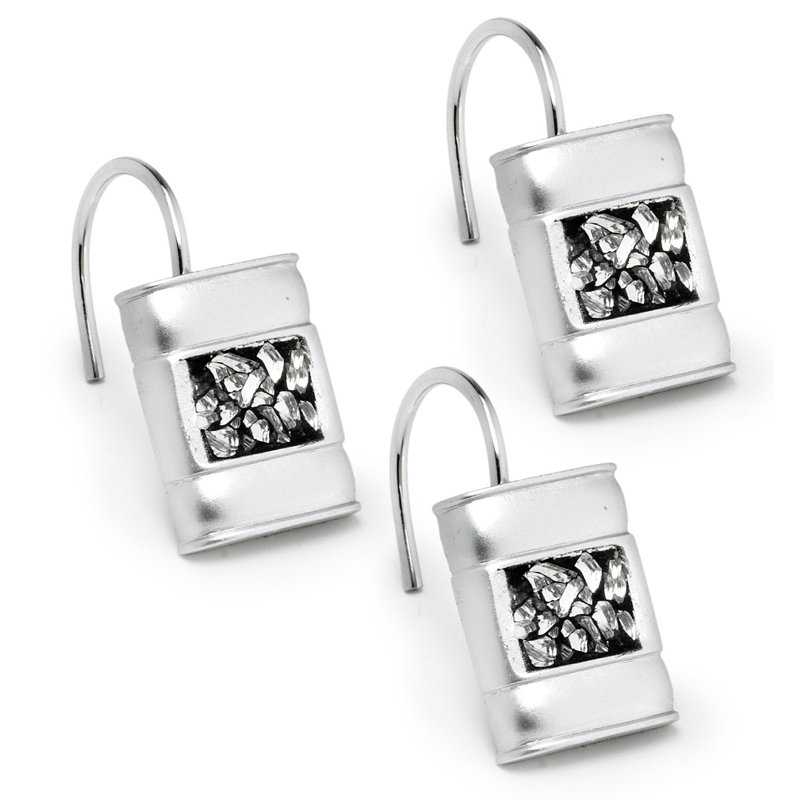 Durable Heavy Resin Shower Curtain Hook