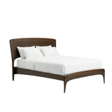 Zeva Queen Bed, Black Walnut