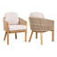 Ensemble de chaises d'extérieur Grotta (ensemble de 2)