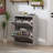 8 Pair Shoe Storage Cabinet