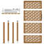 180cm H x 110cm W Steel Gate