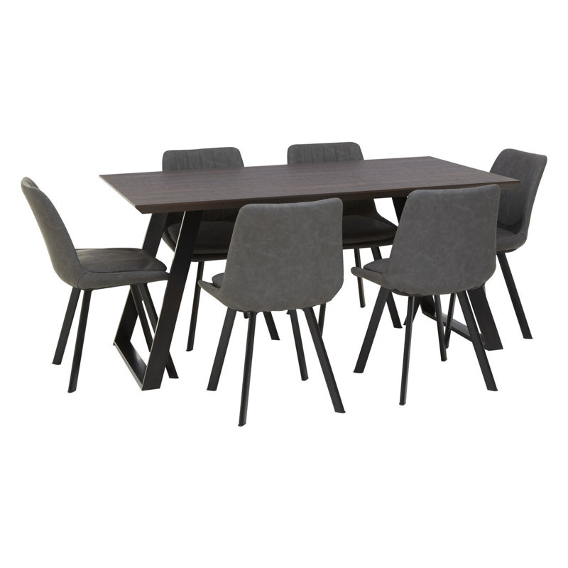 Nathalia 6 - Person Dining Set