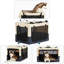 Zone de loisirs pliable pour chien - Tissu, structure de tuyau en fer à chenille solide et amusant pour les chiens, conception à 3 portes facile d'accès, filet respirant-406179134