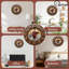 Horloge murale en bois mouton rustique